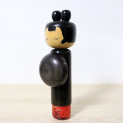 Hideo Ishihara Vintage Kokeshi Omiyamairi Left