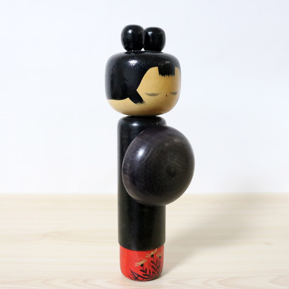 Hideo Ishihara Vintage Kokeshi Omiyamairi Right