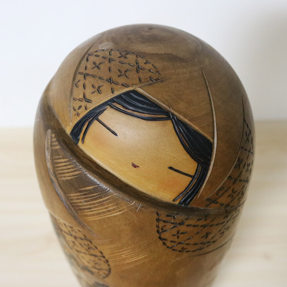 Inosuke Kobayashi Vintage Kokeshi Ujo Head