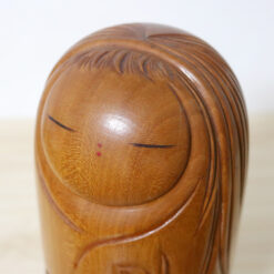 Kano Chiyomatsu Vintage Kokeshi Doll One Blossom Head
