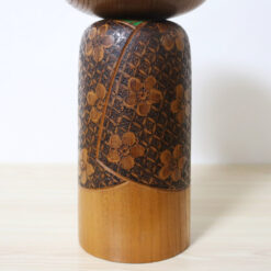 Kano Chiyomatsu Vintage Kokeshi Omoi Kimono Black