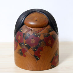 Kato Tatsuo Vintage Kokeshi Mountain Camellia