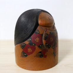 Kato Tatsuo Vintage Kokeshi Mountain Camellia Right