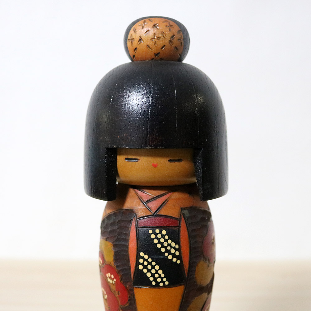 Kazuo Takamizawa Vintage Japanese Kokeshi Doll Face