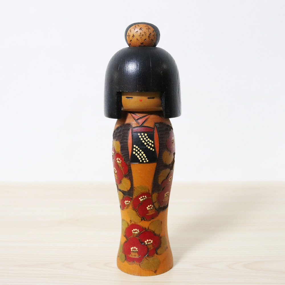 Kazuo Takamizawa Vintage Japanese Kokeshi Doll