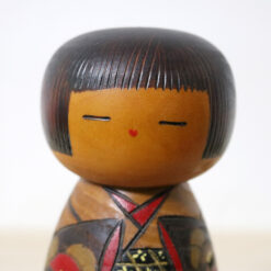 Kazuo Takamizawa Vintage Sosaku Kokeshi Doll Face