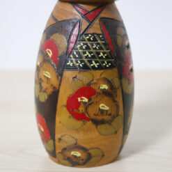 Kazuo Takamizawa Vintage Sosaku Kokeshi Doll Kimono