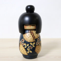 Kazuo Takamizawa Vintage Sosaku Kokeshi Springtime Front