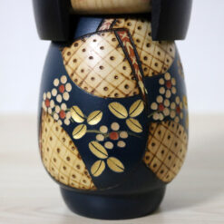 Kazuo Takamizawa Vintage Sosaku Kokeshi Springtime Kimono