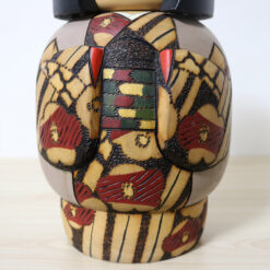 Kobayashi Inosuke Kokeshi Doll Mountain Camellia Kimono