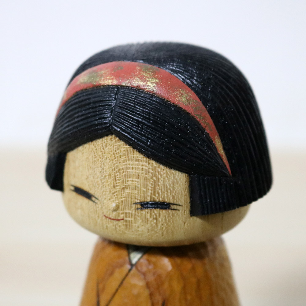 Kunihiko Watanabe Creative Kokeshi First Flower Face