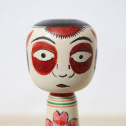 Morio Isokawa Takobozu Nakanosawa Kokeshi 18cm Face