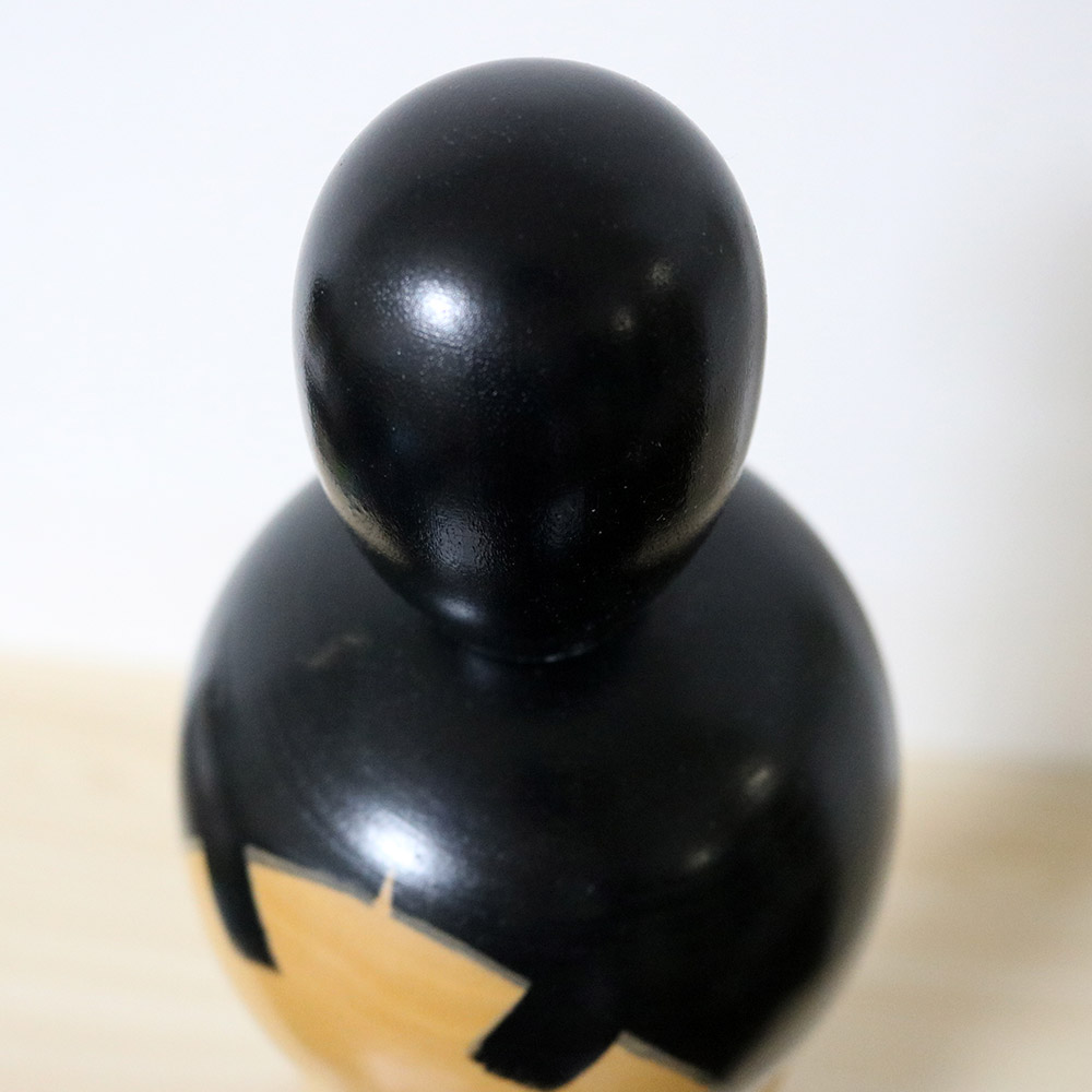 Sato Suigai Vintage Kokeshi Doll Quiet Feelings Hair