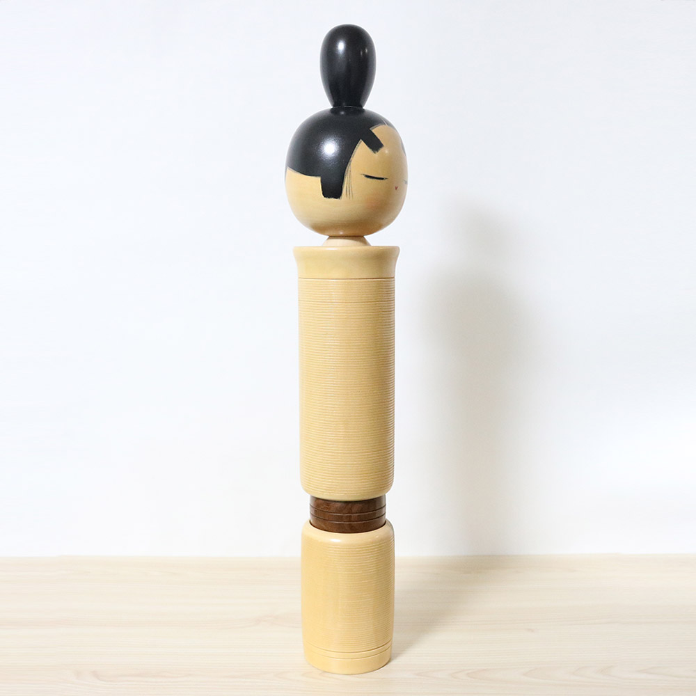 Sato Suigai Vintage Kokeshi Doll Quiet Feelings Right