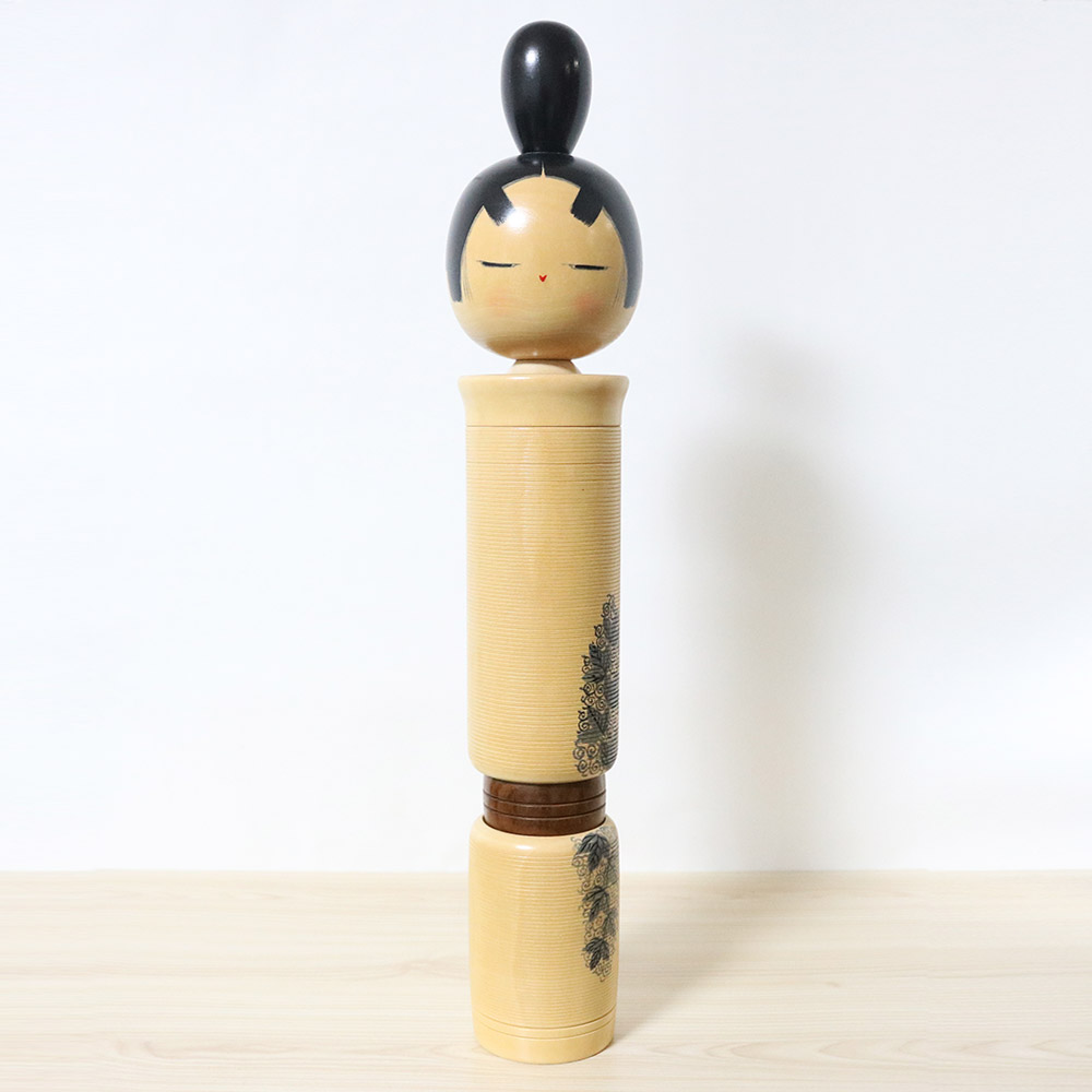 Sato Suigai Vintage Kokeshi Doll Quiet Feelings