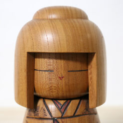 Sato Suigai Vintage Kokeshi Doll Seijun Face