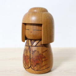 Sato Suigai Vintage Kokeshi Doll Seijun Left