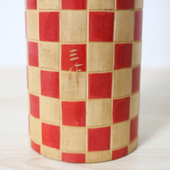 Sekiguchi Sansaku Carved Signature On A Kokeshi