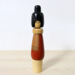 Shido Shozan Winter Scarf Kokeshi Doll