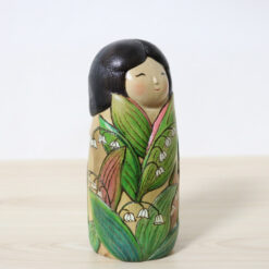 Shirahama Kumiko Kokeshi Doll Kitadayori Right
