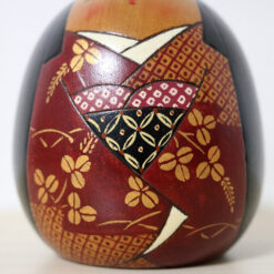 Teruo Yokoyama Vintage Kokeshi Doll Kimono