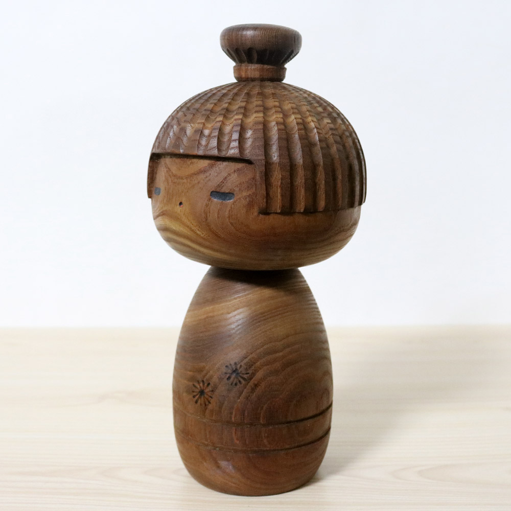 Yamanaka Sanpei Vintage Kokeshi Doll Sekishunleft