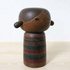 Yamanaka Sanpei Vintage Kokeshi Doll Village Girl Right