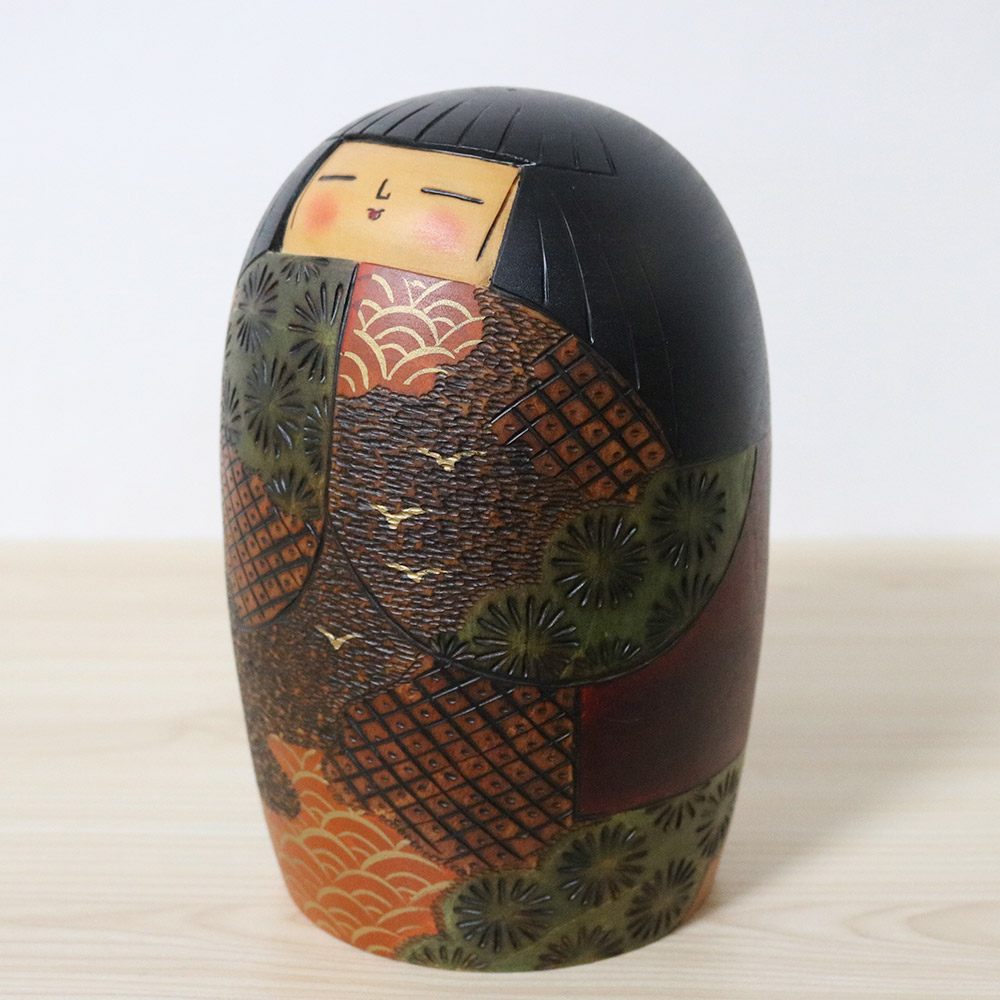 Yoshio Otani Vintage Kokeshi Rural Girl Left