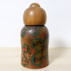 Yuji Kawase Big Vintage Kokeshi Doll Back