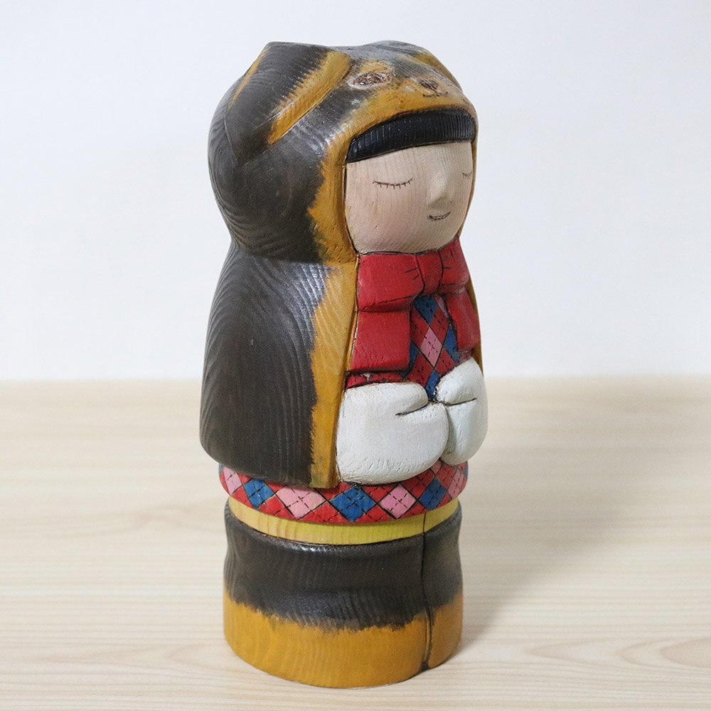 Yuko Yamazaki Creative Kokeshi Doll Little Dog Right