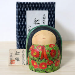 Yuko Yamazaki Creative Kokeshi Red Camellia