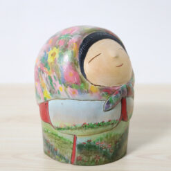 Yuko Yamazaki Kokeshi Doll Genki Desuka Right