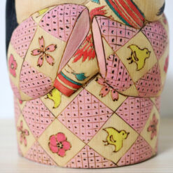 Yuko Yamazaki Kokeshi Doll Pink Itoshigo Kimono