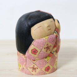Yuko Yamazaki Kokeshi Doll Pink Itoshigo Right