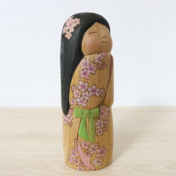 Yuko Yamazaki Kokeshi Doll Spring Light Right