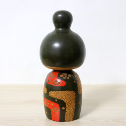 Yushi Kawase Vintage Kokeshi Doll 23cm Back