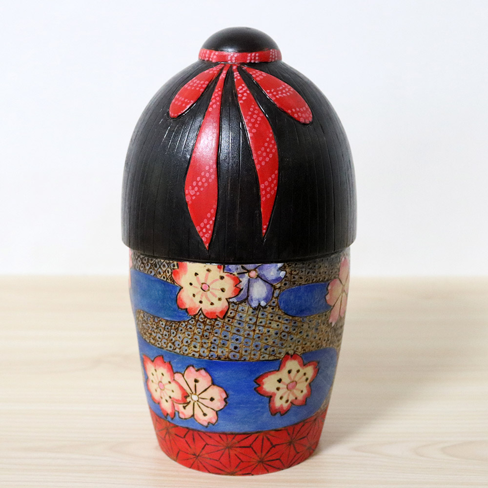 Chiyomi Horiuchi Creative Kokeshi Inoribana Back