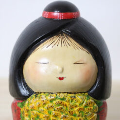 Chiyomi Horiuchi Creative Kokeshi Inoribana Face