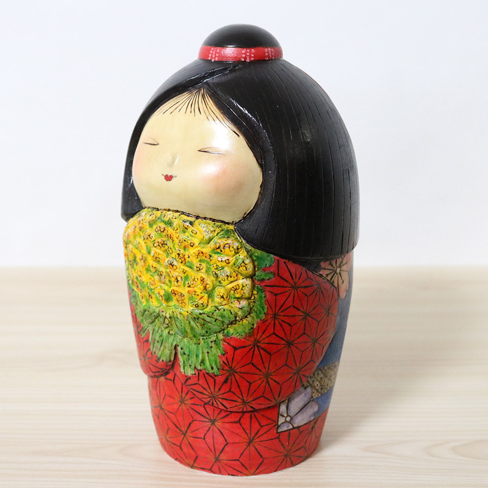Chiyomi Horiuchi Creative Kokeshi Inoribana Left