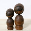 Hideo Ishihara Kokeshi Doll Set Wataboshiko