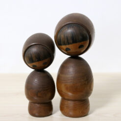 Hideo Ishihara Kokeshi Doll Set Wataboshiko