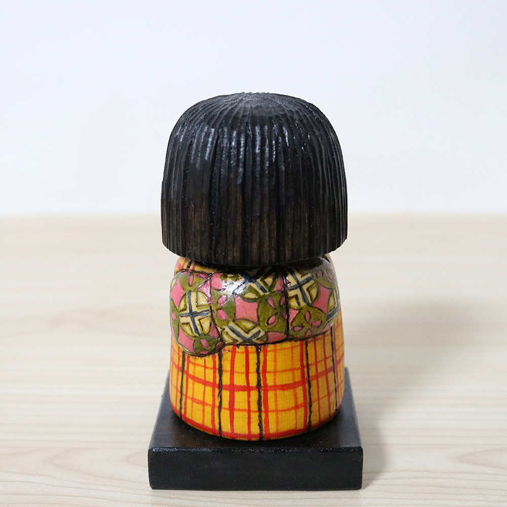 Ichiko Yahagi Kokeshi Doll Miyu Back