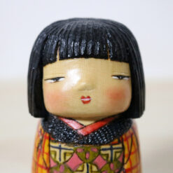 Ichiko Yahagi Kokeshi Doll Miyu Face