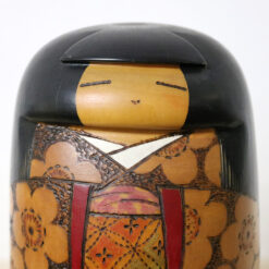 Inosuke Kobayashi Vintage Kokeshi Doll Spring Breeze Face