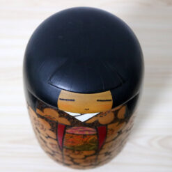 Inosuke Kobayashi Vintage Kokeshi Doll Spring Breeze Hair