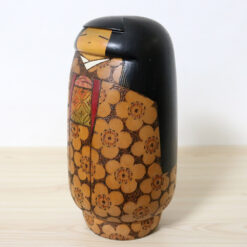 Inosuke Kobayashi Vintage Kokeshi Doll Spring Breeze Left