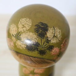Kato Masami Vintage Japanese Kokeshi Doll Usubi Hair