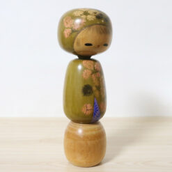 Kato Masami Vintage Japanese Kokeshi Doll Usubi Right