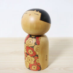 Kato Tatsuo Vintage Kokeshi Doll Spring Sunshine Left