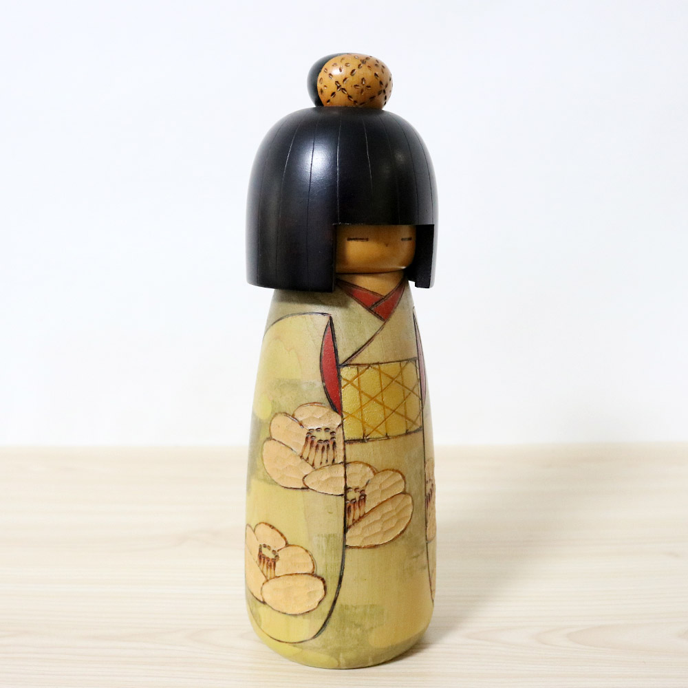 Kazuo Takamizawa Vintage Kokeshi Doll Right
